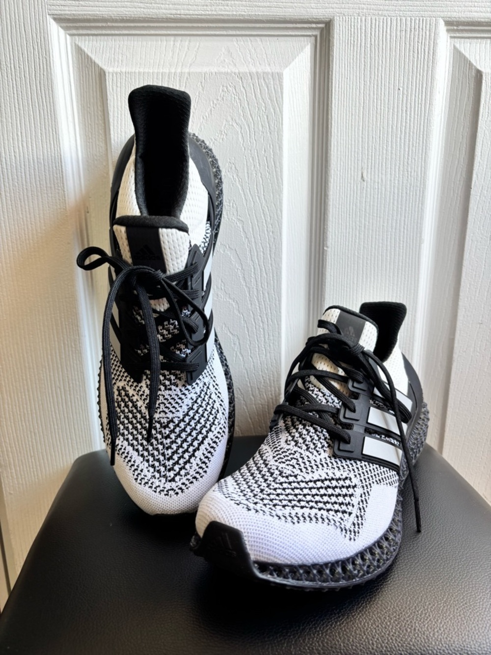 ADIDAS | ULTRA 4D in the “Panda”🐼/"Oreo" 2.0 colorway. SIZE:13. Code: IG2262